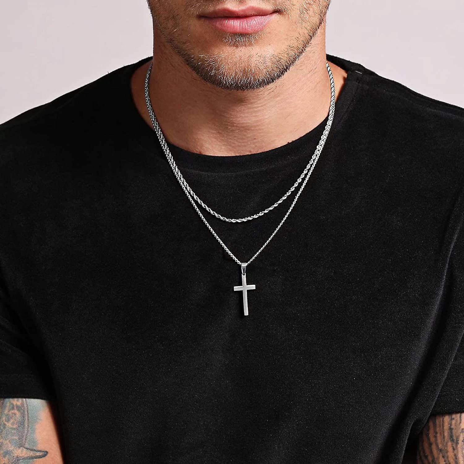 cross for mens chain