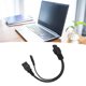 thumbnail image 1 of C6 de cable de alimentación femenina de c6 masculino a c7 c13, enchufe de retardante de llama y reproducir iec320 c6 y divisor cable de alimentación de resistencia a la impresora de, 1 of 7