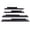 Fit 2014-2018 Chevy Silverado 1500 Crew Cab, variant on PIT66 Rocker Panel Protector Guard Cover Trim Fit for 2009-2018 Dodge Ram Crew Cab 14064