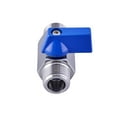 thumbnail image 5 of TOP-MAX Mini Ball Valve Double Male Ball Valve 304 Stainless Stee Mini Ball Valve (3/8''), 5 of 8