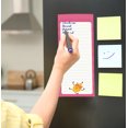 thumbnail image 6 of Inkdotpot Pack of 6 Funny Magnetic Dry Erase List For Fridge, Wipe Clean w/ NoStain, Quick Notes Shopping & Grocery List Whiteboard for Fridge, 8.75" x 3.8"(Dancing Fruits), 6 of 6