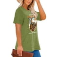 thumbnail image 2 of Anbech Vintage 80s Plus Size T-Shirts for Women Graphic Cowboy Laws of Man Print Short Sleeves T-Shirt with Round Neck, 2 of 3
