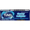(2 pack) (2 Pack) Tums antacid, chewy delights smooth peppermint ultra strength soft chews for heartburn relief, 6 ant