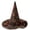 E, variant on Textilo Funny Witch Hat Halloween Hat Skull Hats Cosplay Party Accessory For Adults Halloween Cap