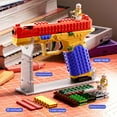 thumbnail image 1 of Military DIY Building Block Handle Set Building Block Toy Gun, Funny DIY, Block Blaster with Display Stand, Full of Creativity for Team Activities, 1 of 7