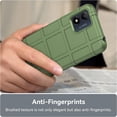 thumbnail image 5 of Slim Fit Phone Case for Motorola Moto E13, Rugged Shield Case with Military Grade Shockproof,Drop-Tested and Camera Lens Protection Cover for Moto E13, HD Green, 5 of 12