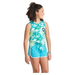 Justice Girls Graphic Tank Set, 3-Piece Pack, Sizes XS(5/6)-XL Plus(16/18 Plus)