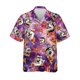 thumbnail image 3 of Camisa hawaiana con estampado 3D de perro y pizza divertida para hombre, camisas de verano con solapa, blusas de manga corta a la moda, blusas de gran tamaño con botones, 3 of 5