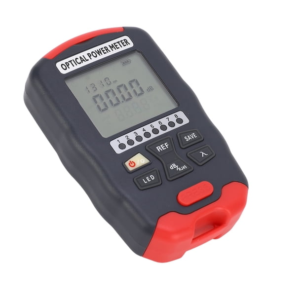 Medidor de potencia de fibra óptica 3 en 1, sensible, de respuesta rápida, con LED, comprobador RJ45, de -70 a +10 dbm