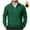 #Green, variant on Men's Outdoor Plus Thick Thickened Warm Hoodie for Spring,Winter,Wine ,XXXL
