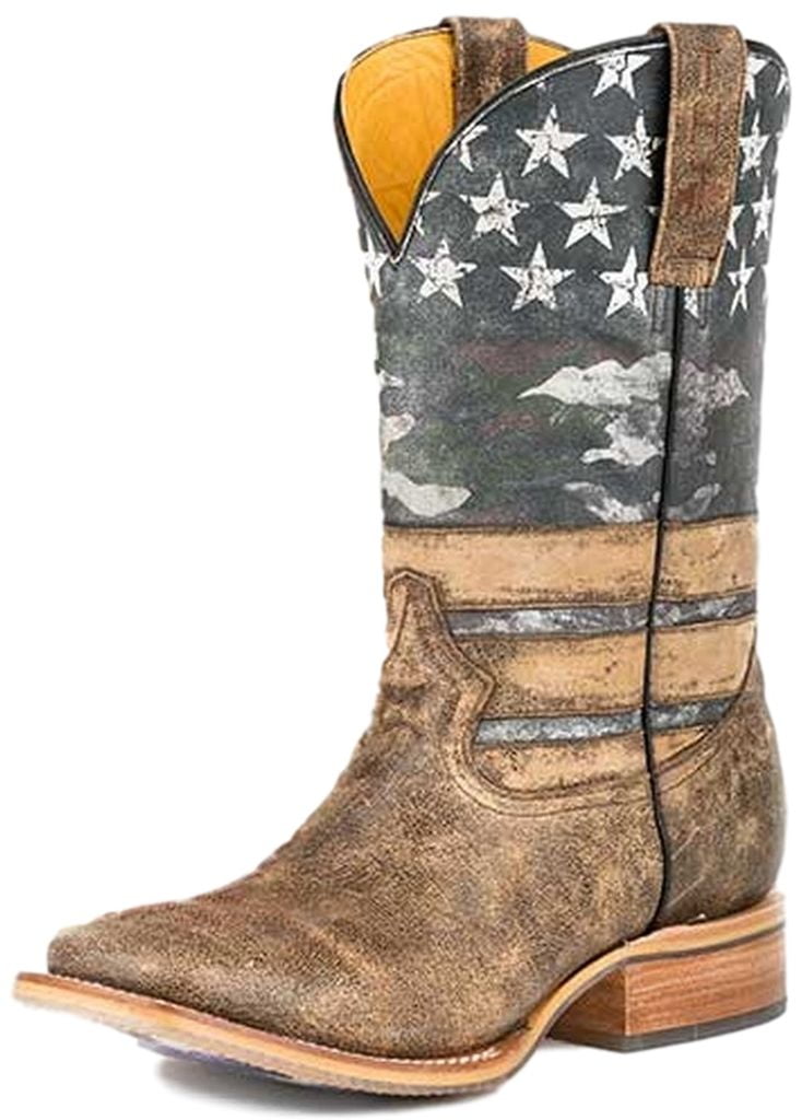 Tin Haul Western Boots Mens Freedom 