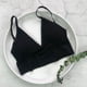 thumbnail image 1 of Camisero sin costuras acolchado Macarena Chaleco Bralette para mujer Negro, 1 of 8