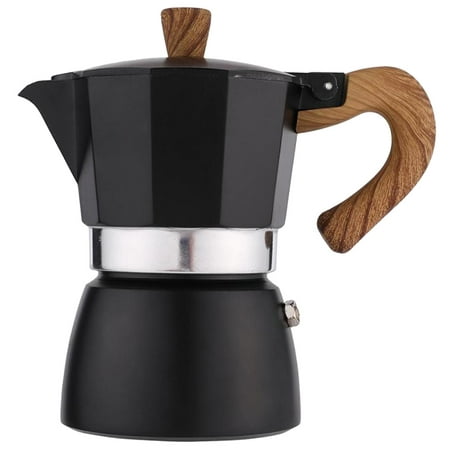 

Italian Style Coffee Maker Espresso Espresso Cup Coffee Brewer Percolator Manual Maker Coffee Pot for Camping home and bar 300ml