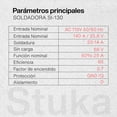 thumbnail image 2 of Soldadora Stuka Stuka SI-130 De Adaptación En Voltaje, 2 of 8
