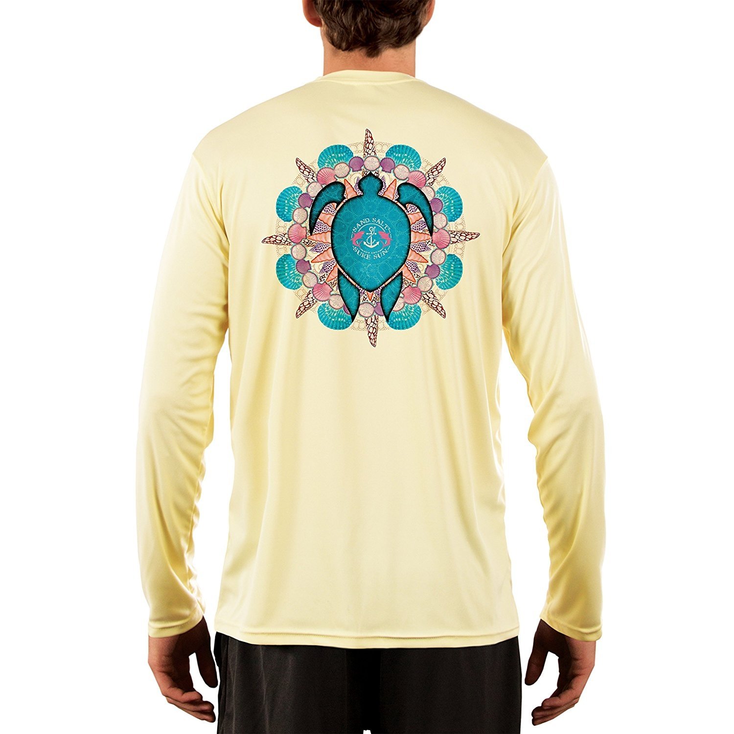 Sand Salt Surf Sun SAND.SALT.SURF.SUN Turtle Shells Men's UPF 50