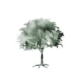 thumbnail image 3 of Phillip, Jamie 19x24 Black Modern Framed Museum Art Print Titled - Aqua Tree 3, 3 of 5