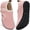 Pink, variant on Slippers for Women Fuzzy Slippers Warm Slip On House Sock Shoes with Hook Loop