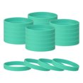 thumbnail image 1 of Uxcell 24Pcs Pulseras de Goma, Pulseras de Silicona de Color Sólido para Deporte/Entrenamiento/Baloncesto Hombres Mujeres Adolescentes [Verde Brillante], 1 of 6