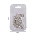 thumbnail image 5 of dianhelloya 100Pcs/Bag Nail Rhinestone Flat Back Diverse Styles Easy Paste Shining Nail Decoration Faux Crystal Irregular Shape Nail Art A, 5 of 7