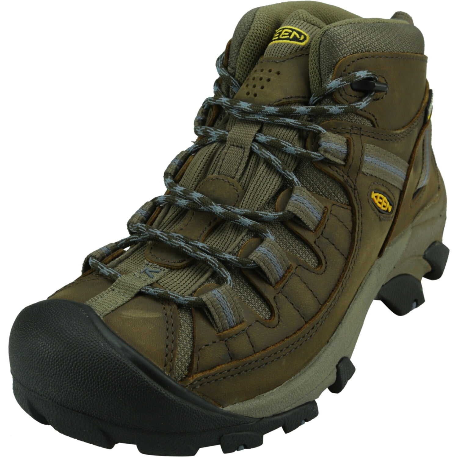 KEEN - Keen Women's Targhee Ii Mid Slate Black / Flint Stone High-Top Leather Hiking Boot - 7M