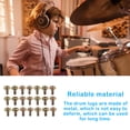 thumbnail image 4 of Paquete de 21 tornillos para instrumentos musicales de percusión de lengüeta de tambor Toystoory, 4 of 6