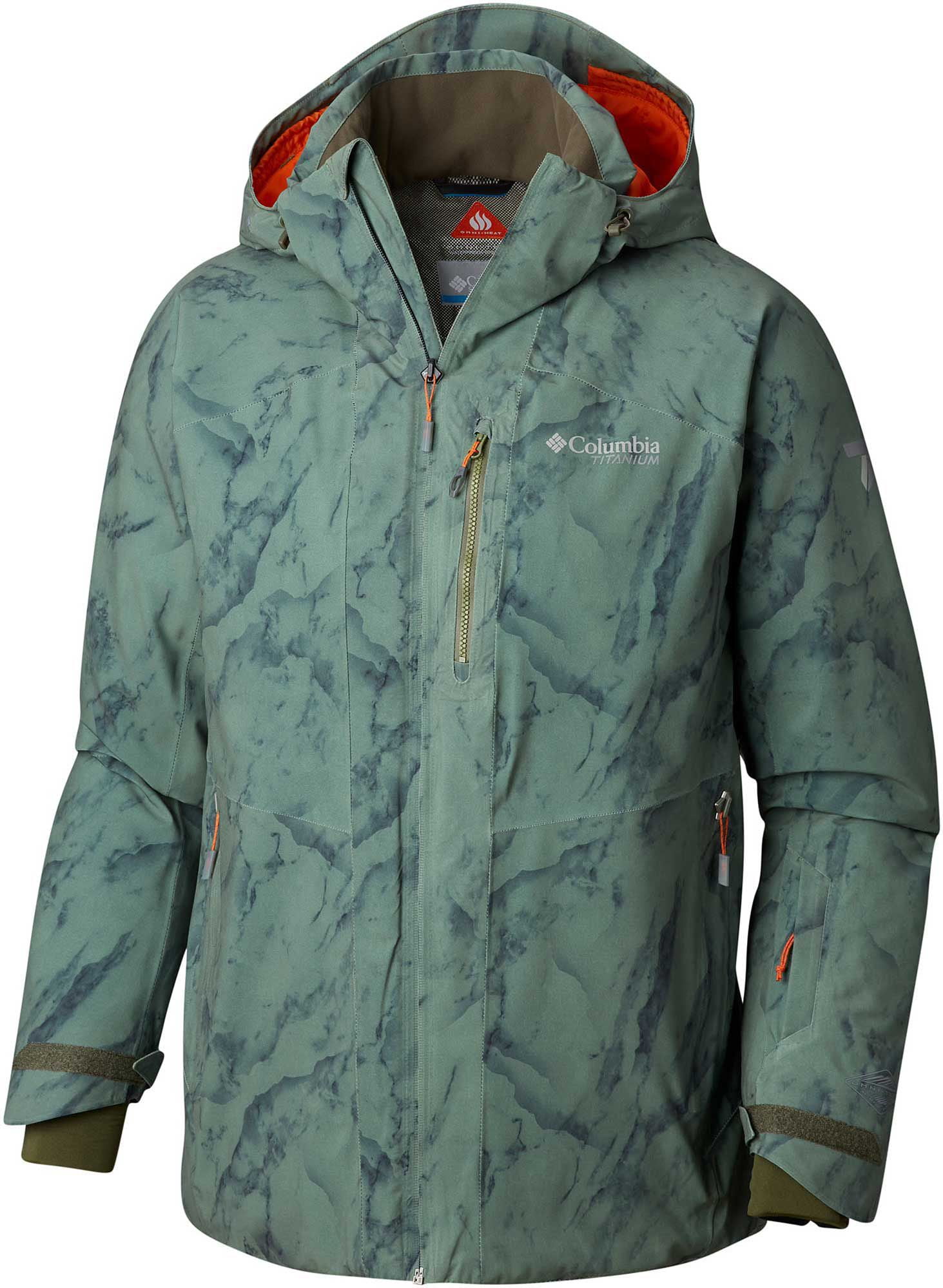 Columbia Men Big Bend Omni-Heat Double Thermal Reflective Down Jacket