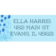 Festive Cut Paper Personalized Address Label