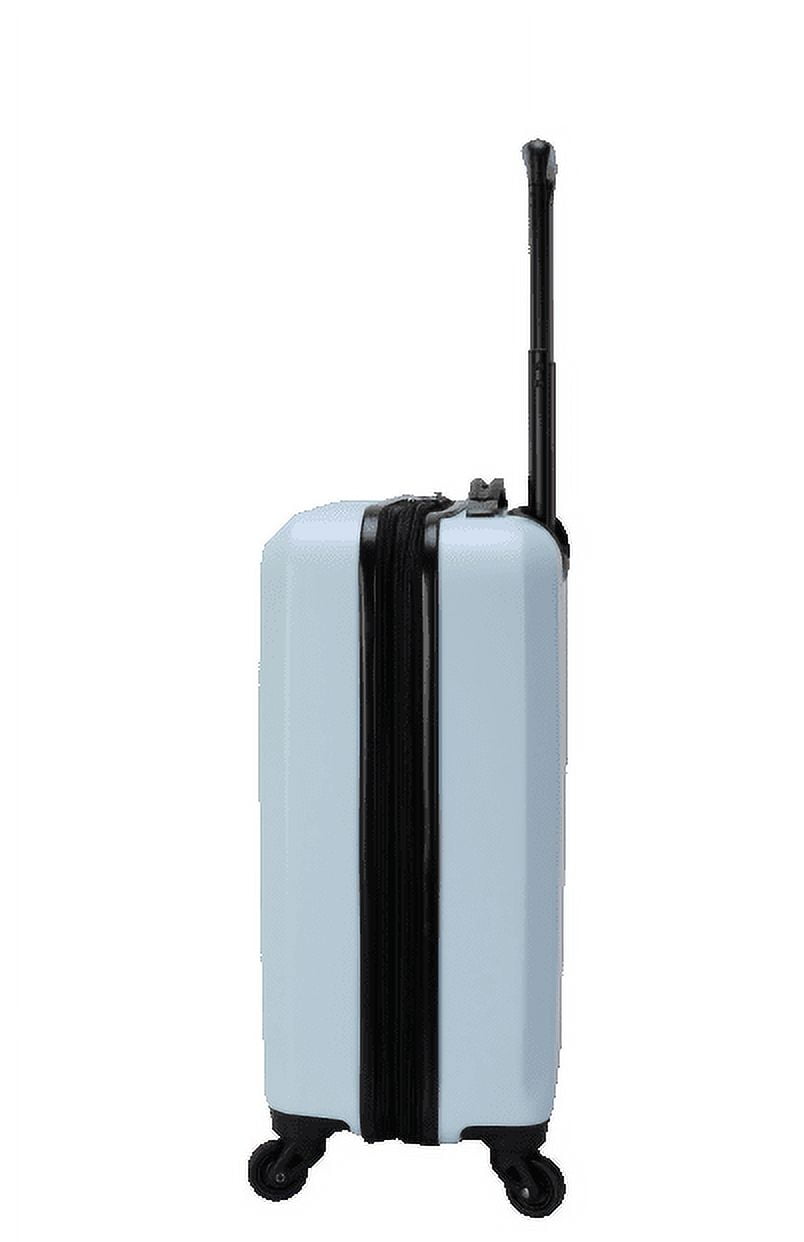 Protege Hardside 20" Carry-on Spinner Luggage, Blush Blue (Walmart.Com Exclusive), All Ages