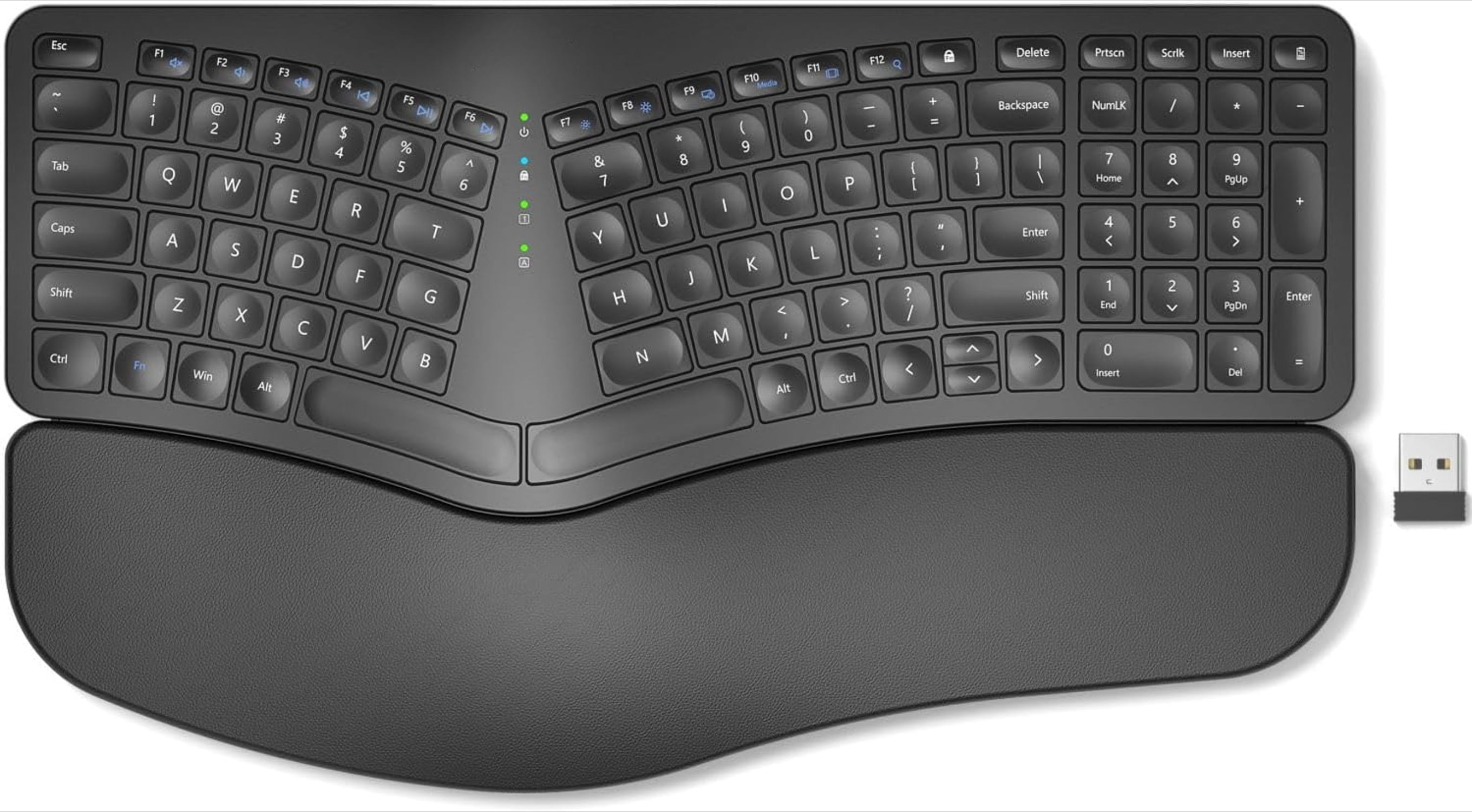 Logitech ERGO K860 Full Size Quiet Wireless Ergonomic Keyboard