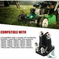 thumbnail image 4 of 117-1197 Starter Solenoid Compatible with Exmark Lawn Boy and Toro Z Lawn w/ 2 Hole Bracket 12V 4 Terminal Mowers 513075 104-3189 117-1197 212655 28-4210 47-1910, 4 of 5