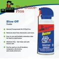 thumbnail image 4 of Compressed Canned Air, Can Air, Air Duster, Can Air Duster for Computer, Electronic Keyboard Cleaner - 3.5oz Can - 1 Can, 4 of 4
