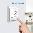 thumbnail image 2 of Wi-Fi Smart Thermostat Temperature Controller with App Control, 5A, Compatible with Alexa and Google Home, for Home Water Floor Heating - White, 2 of 8
