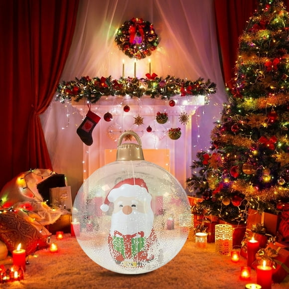 UsTZtai Large Inflatable Christmas Yard Decorations, Outdoor Holiday Inflatable Decor with Bright LED Lights, Christmas Inflatable Decorations for Garden Front Yard