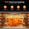 thumbnail image 3 of Air Fryer Toaster Oven Combo, 32QT Large Capacity, 21-in-1 Cooking Functions, 1800W Convection Oven with 360° Rotisserie, 4-Layer Cooking Space, Complete Accessories for Family Daily Use, 3 of 7