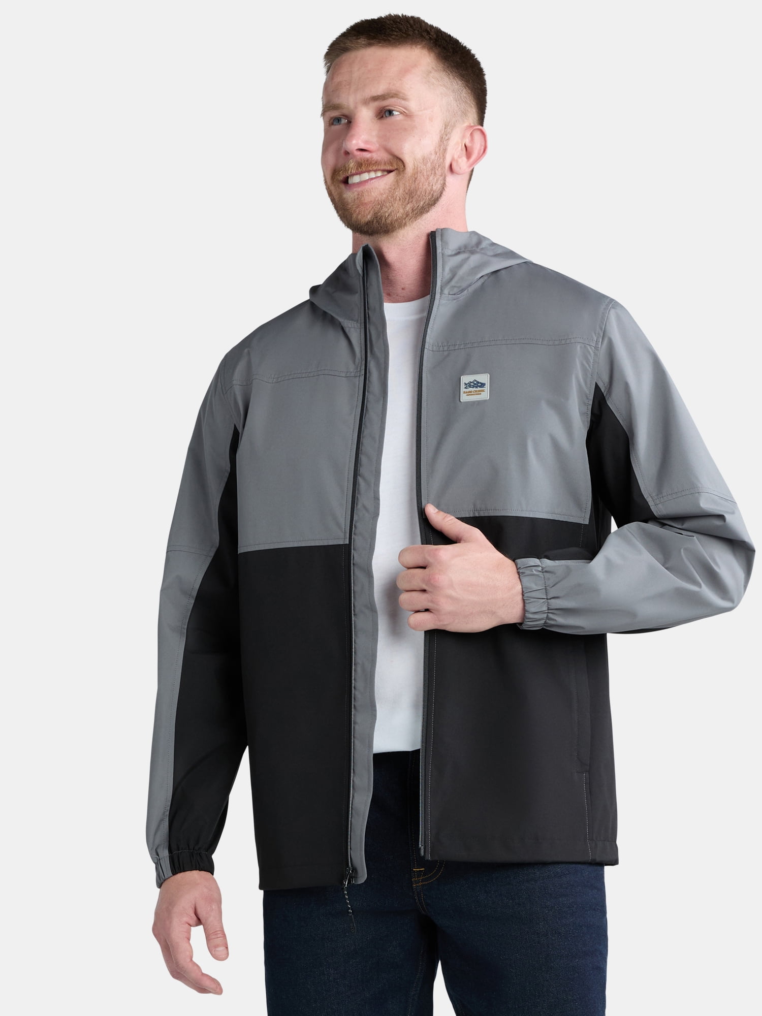 Bass Creek Outfitters Men's Membrane WR Bonded Jacket with Reflective Printing, Sizes M-2XL