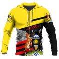 thumbnail image 3 of Sudadera con capucha africana con la bandera del país de UGANDA, sudaderas unisex con estampado 3D, ropa de calle unisex 2024, sudadera con capucha y cremallera, chaqueta informal, ropa de chándal, 3 of 5