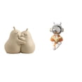 thumbnail image 1 of sujetalibros decorativos,Sujetalibros decorativos para oficina,hogar,libros pesados,Sujetalibros,topes,estantes,expositores modernos,Estatua del astronauta,Figura decorativa espacial de estatua, 1 of 8