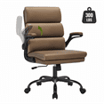 thumbnail image 3 of TMV Ergonomic High Back Gaming Chair - Adjustable Desk Office Chair with Lumbar Support, Perfect as Computer Desk Chair，Tan, 3 of 7