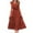 Orange, variant on Sngxgn Women Long Tank Tops Ankle Length Maxi Dress Bodycon Sleeveless Racerback(Green,S)
