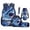 Blue Lightning Shark, variant on Jeiento Galaxy Backpack Set for 9-12 Years Old 5 Pcs Koala 17 Inch Lightweight Bookbag with Insulated Lunch Bag Pencil Case for Elementary School Gift for Daughter
