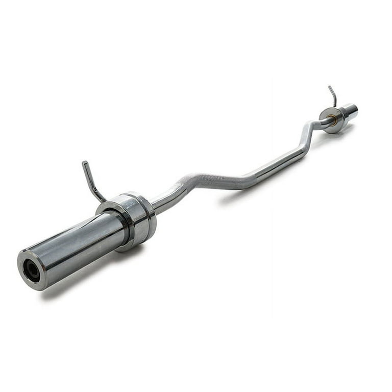 Champion E Z Curl Bar for Strength and Fitness Training