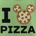 thumbnail image 2 of Girl's Mickey & Friends Pizza  Graphic Tee Green Apple Large, 2 of 4