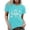 Mint Green, variant on Active Tops Women Stretch Shirts Women Long Sleeve Rayon Tops for Women Solid Shirt Long Sleeve T Shirt Women Set Long Sleeve Polyester Shirt Women Tee for Women Short Sleeve Green M