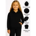 thumbnail image 2 of Kids in Boots Unisex Lightweight Pullover Hoodie - Soft Cotton Blend Sweatshirt with Mesh-Lined Hood & Ribbed Cuffs, 2 of 4