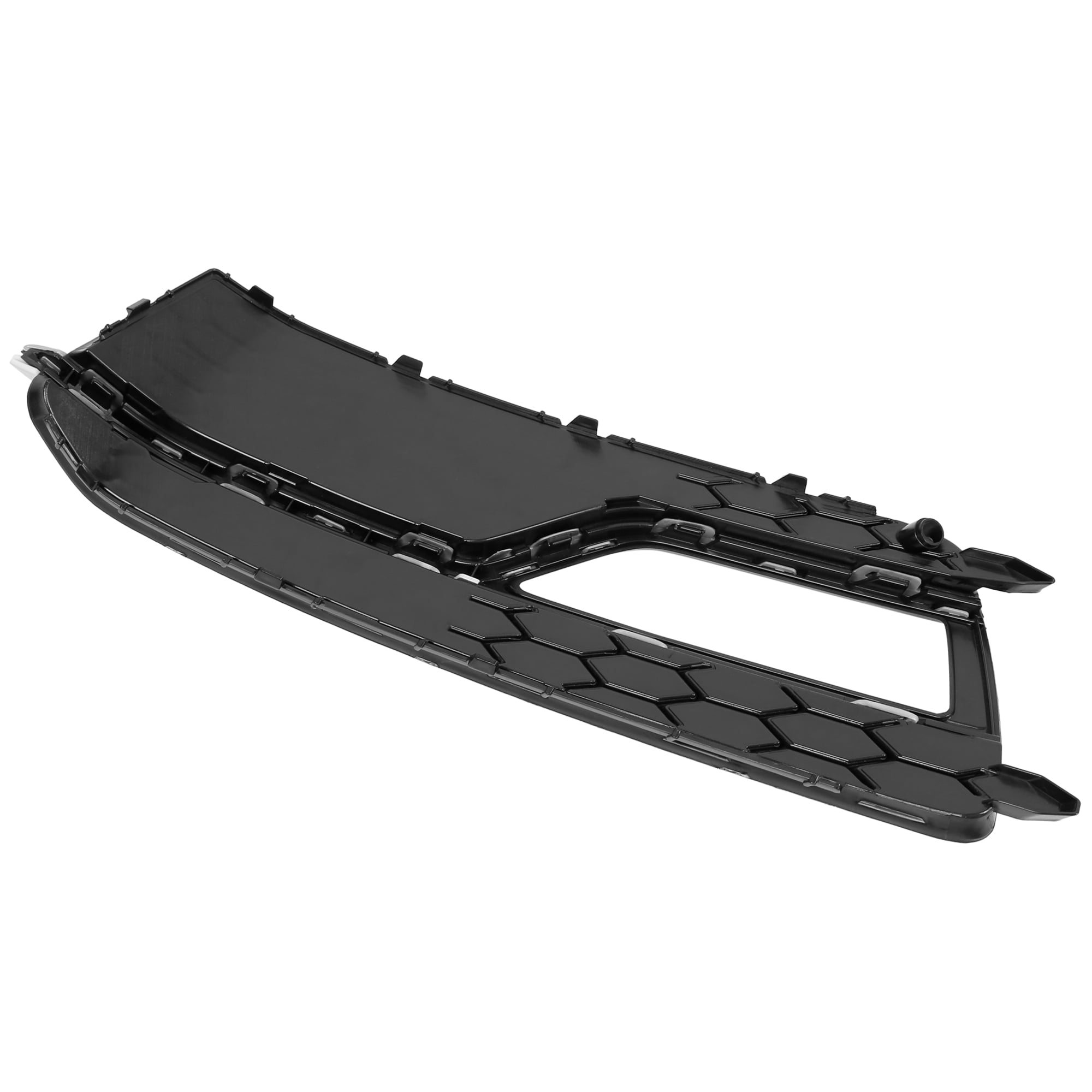 Unique Bargains Car Front Right Fog Light Grille 8T0807682M 8T0807682P for Audi S5 Black