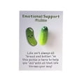 thumbnail image 2 of Clearance Greeting Card under $1,Cute Pickl E Design Pocket Hug Card，you Are Turtley A Wesome，L Ucky Card Jewelry Gift, 2 of 8