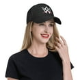 thumbnail image 3 of W-W-E Baseball Cap, Adjustable Sandwich Brim Trucker Hat, Unisex Outdoor Sport Dad Hat for Men Women, 3 of 9