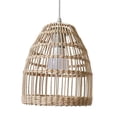 thumbnail image 1 of Wosthever Rattan Lampshade Boho Scandi Hanging Handmade Home for Room Living Iluminación novedosa, 1 of 1