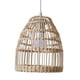 thumbnail image 1 of Matsuzay Pantalla de ratán Boho Scandi colgante hecho a mano para la sala de estar del hogar Iluminación novedosa, 1 of 1