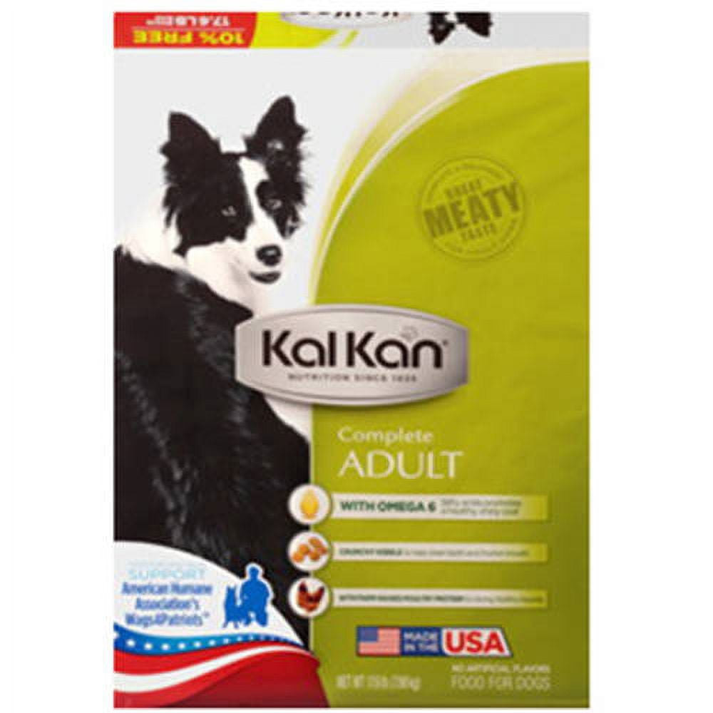 Kal Kan Complete Adult Dog Food 17.6 Lb. Walmart